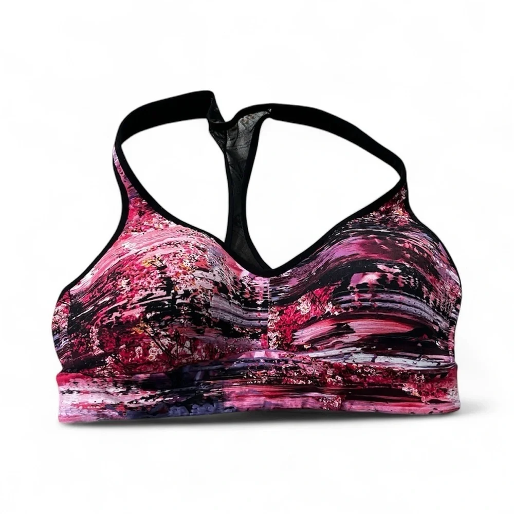 Lululemon Athletica Vibrant Multicolor Sports Bra
